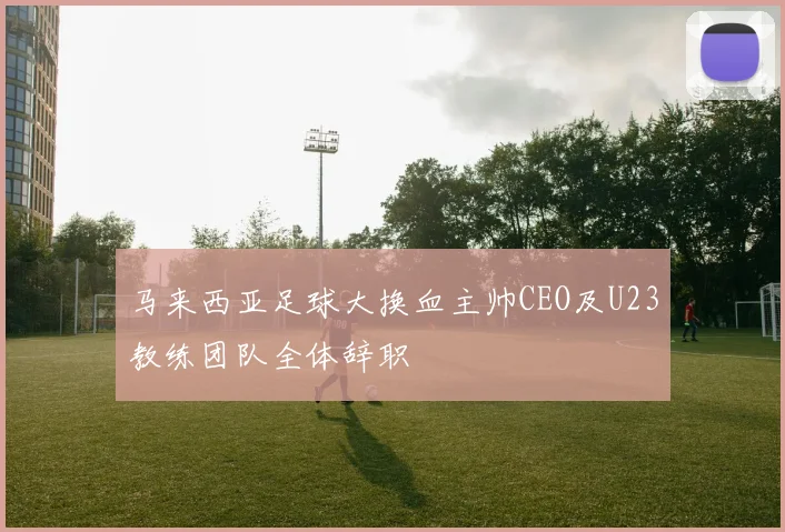 马来西亚足球大换血主帅CEO及U23教练团队全体辞职
